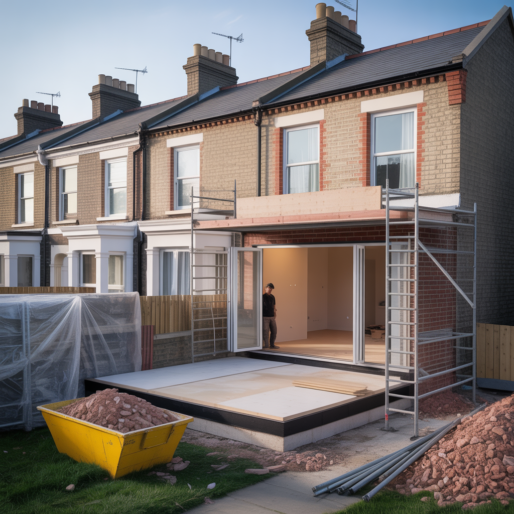 end-of-terrace house extension