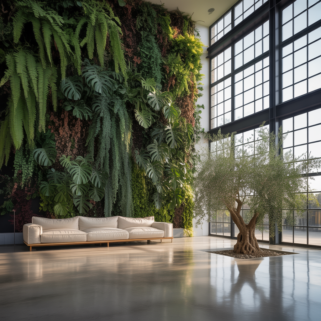 Biophilic interior design