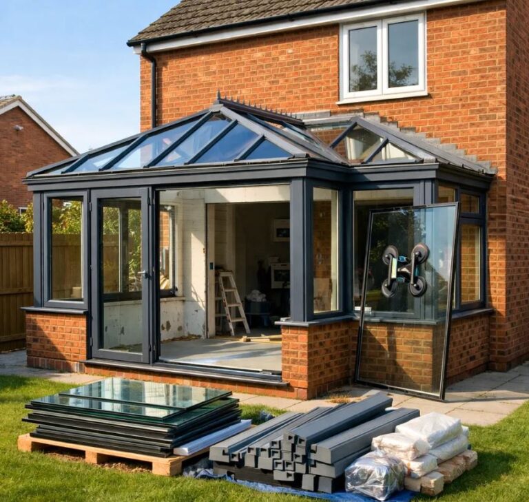 How to Extend a Kitchen With a Rear Extension