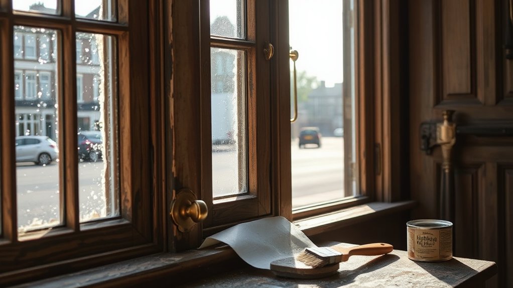 affordable wooden window maintenance