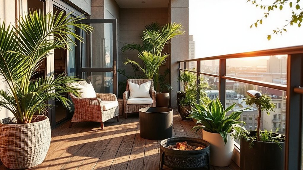 balanced budget friendly balcony planning