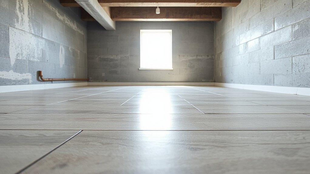 basement laminate installation criteria