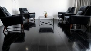 Choose Black Laminate Flooring For Bold Interior Design