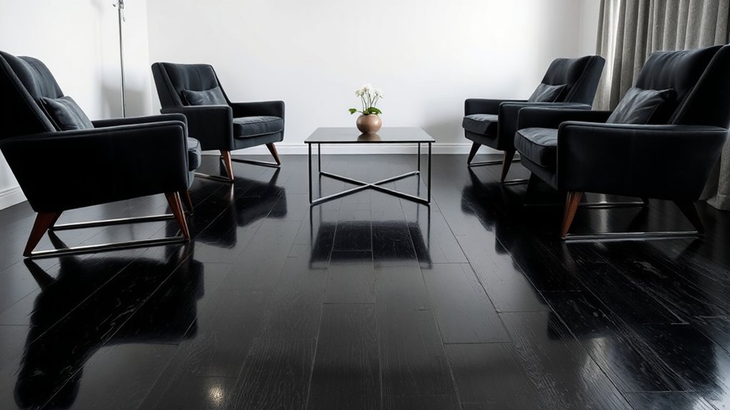 black laminate flooring choice
