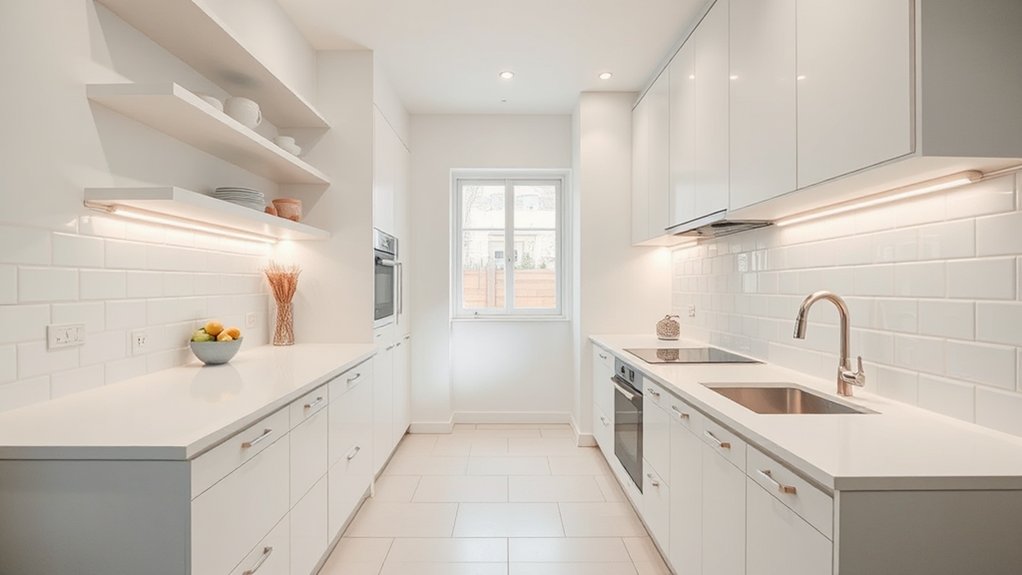 bright airy minimalist design