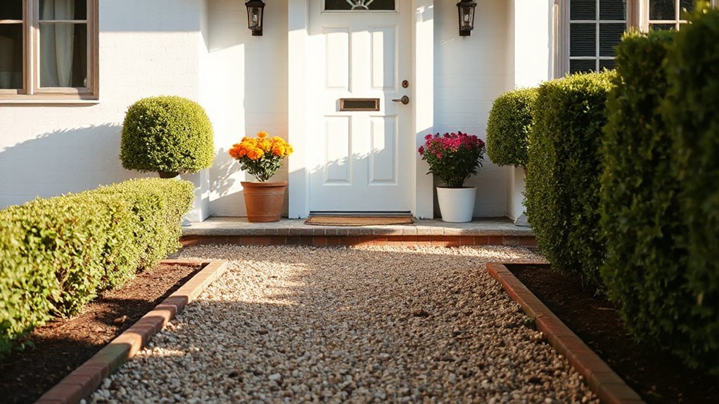 bright inviting well maintained entrance