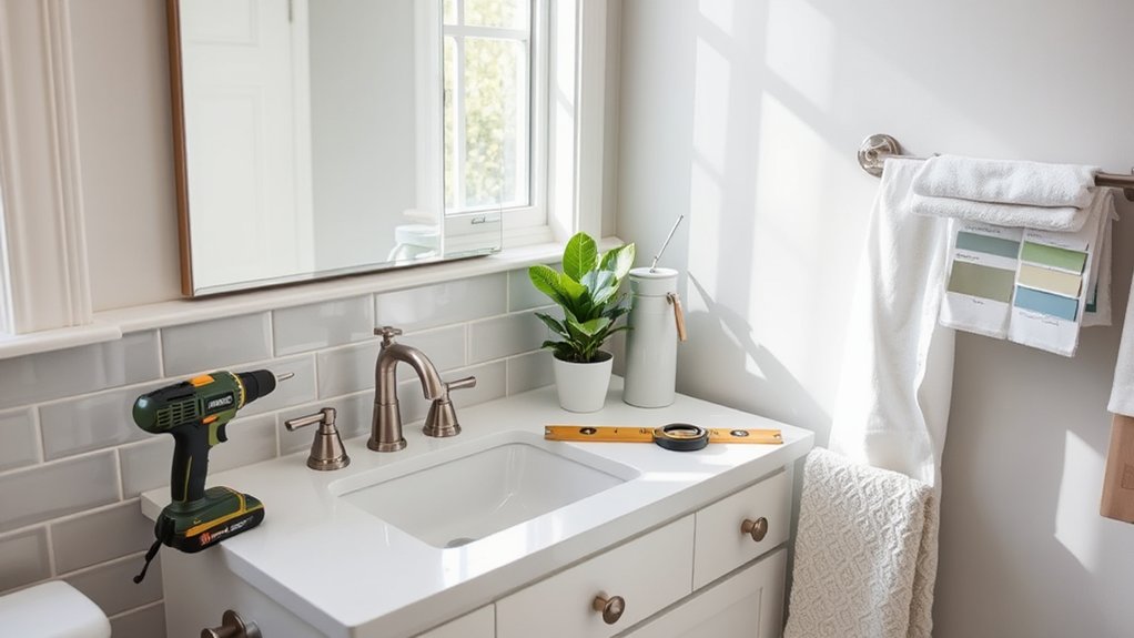 budget bathroom upgrade tips