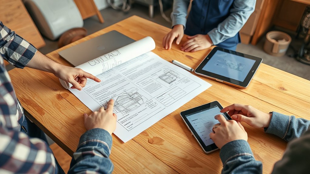 clear contract terms and procedures