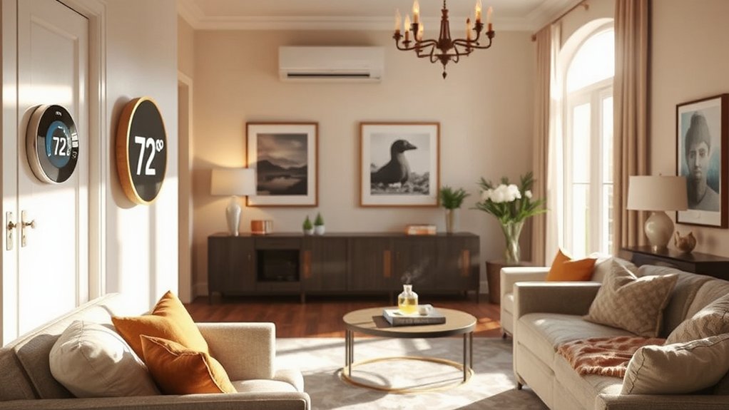 consistent comfortable climate control