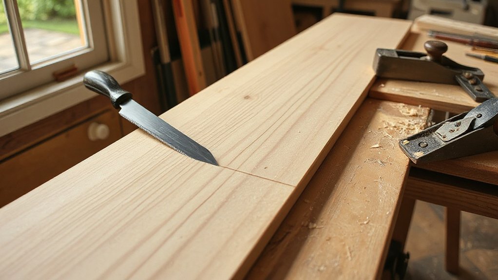 constructing wooden window cornices