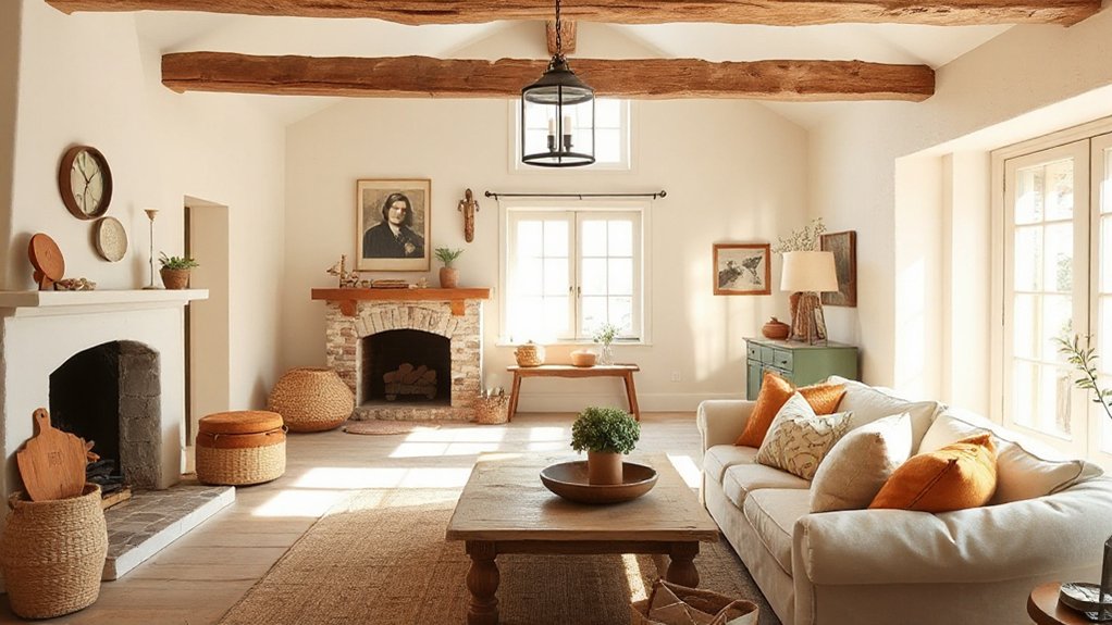 cozy farmhouse color selection
