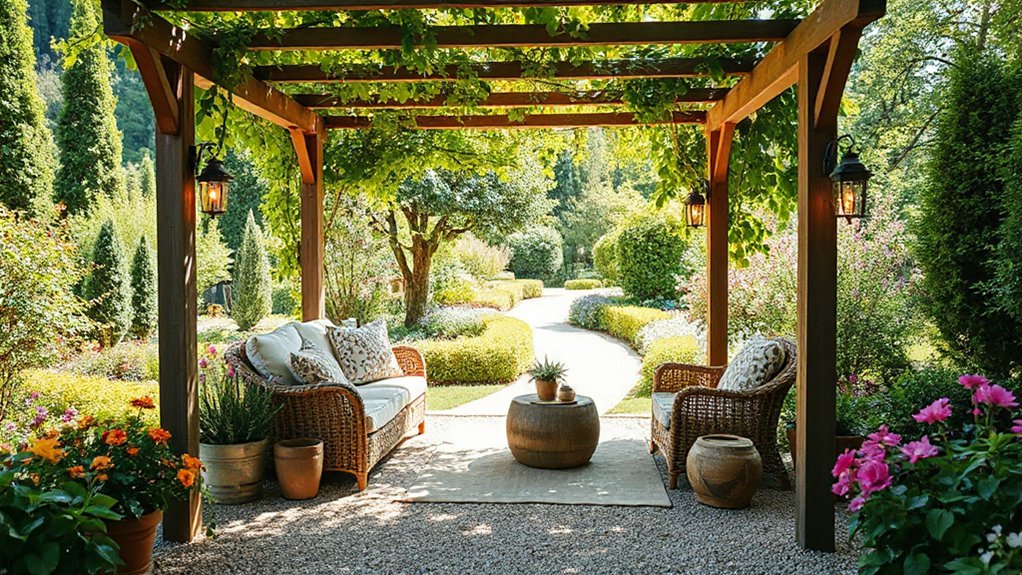 cozy seating with clear pathways