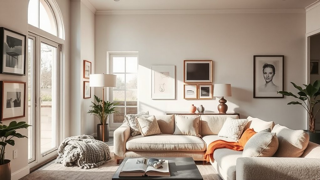 curated artful decor details