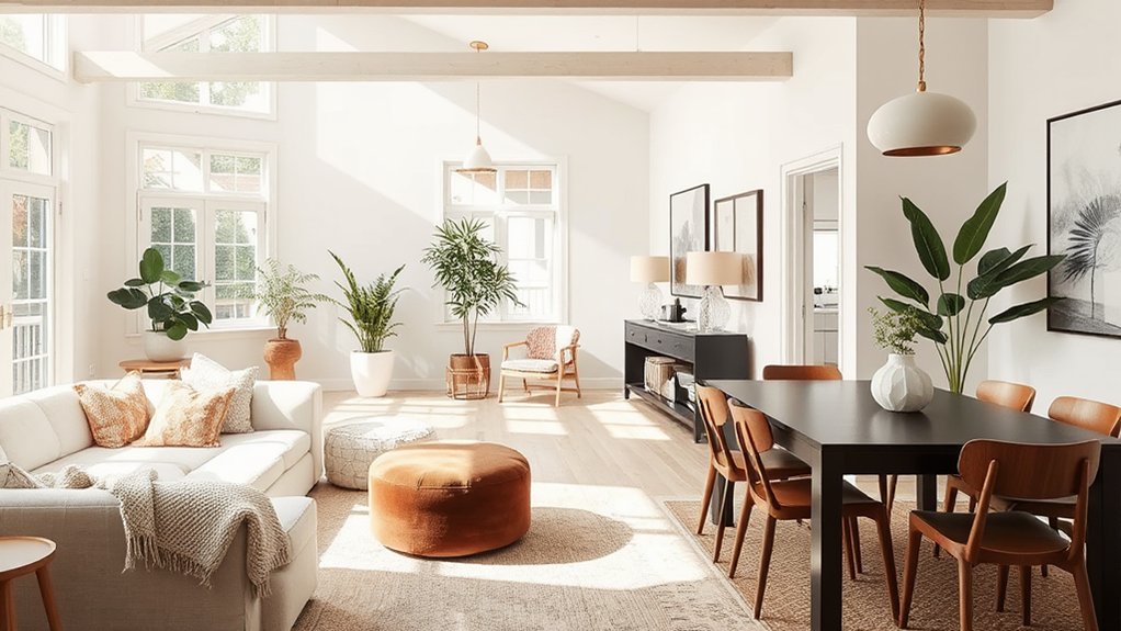 define zones with furniture