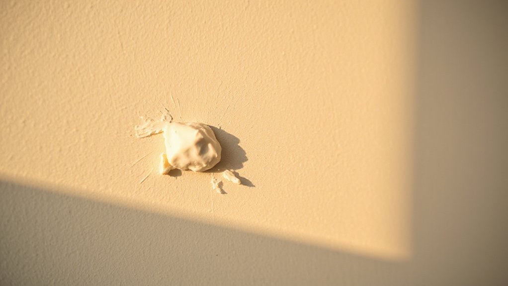 drywall dent repair process