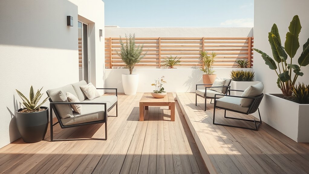 durable low maintenance outdoor furniture