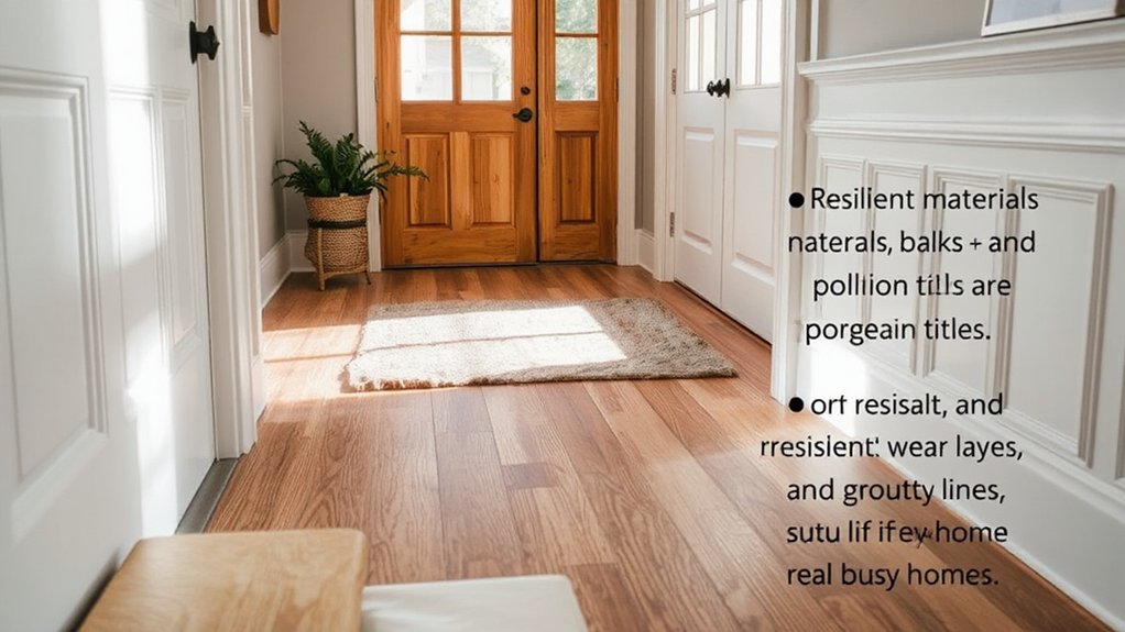 durable resilient low maintenance flooring