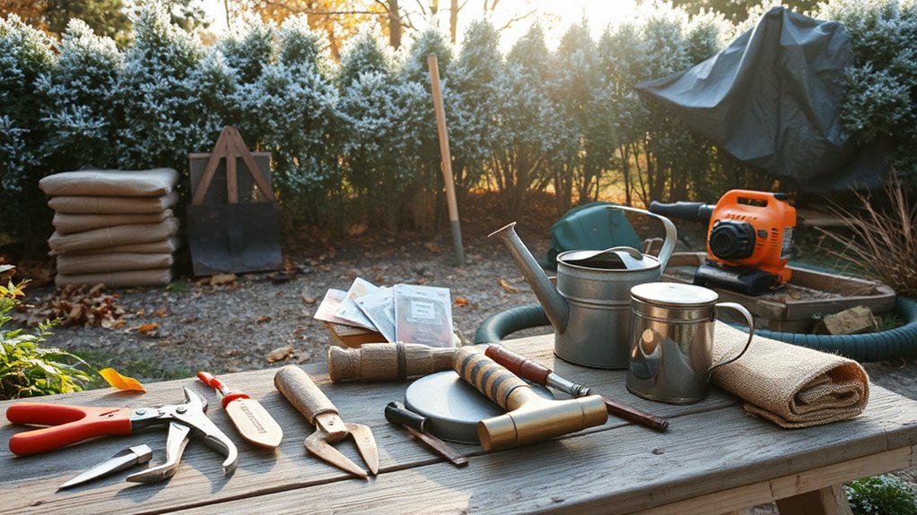 efficient autumn gardening tools