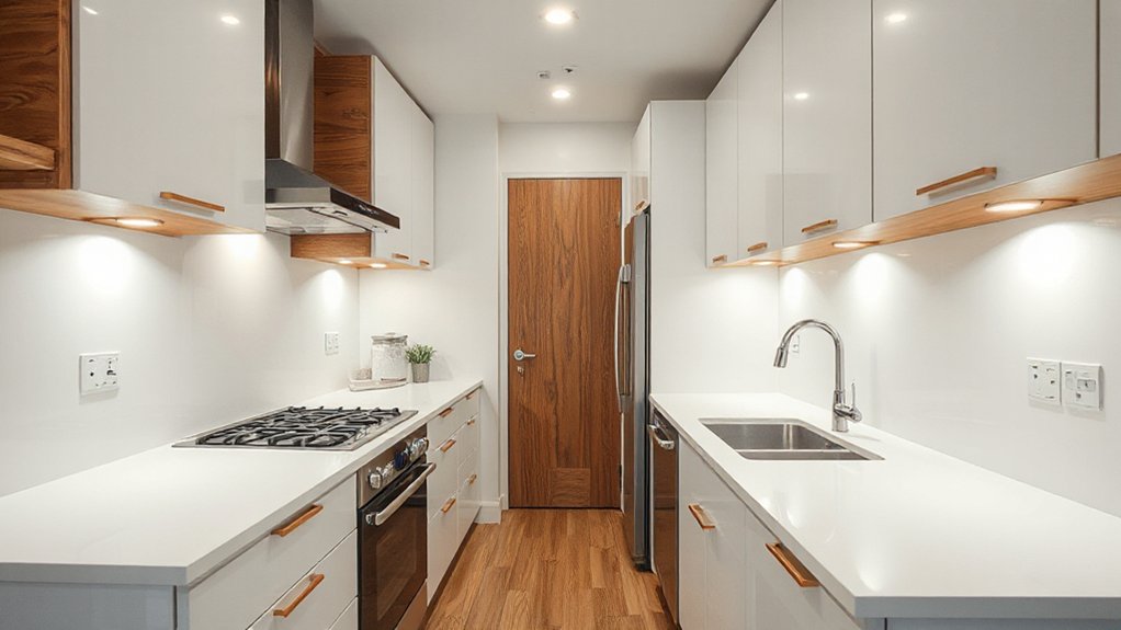 Kitchen Layout For Small Kitchen efficient ergonomic organized workspace