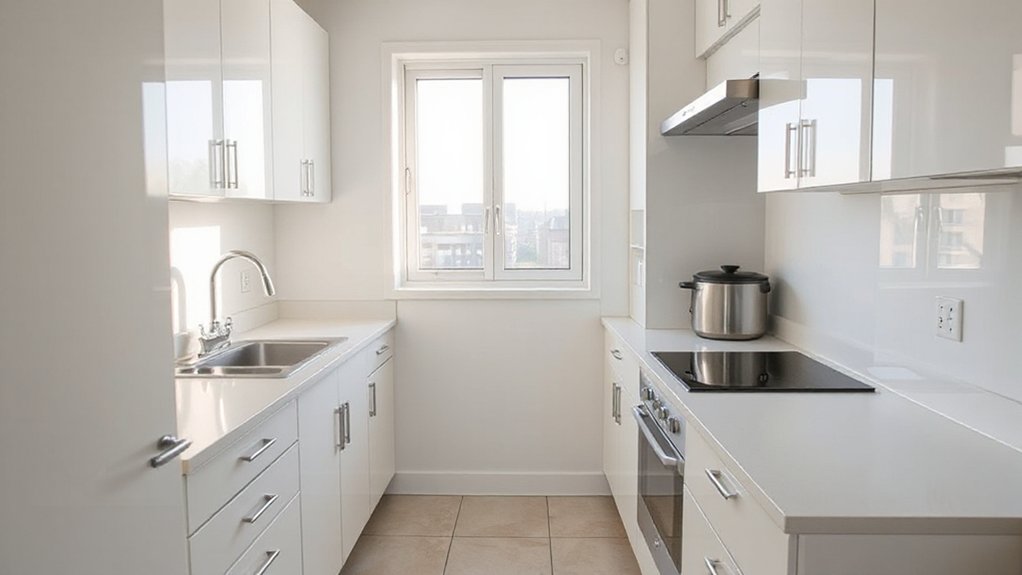 efficient small kitchen layout