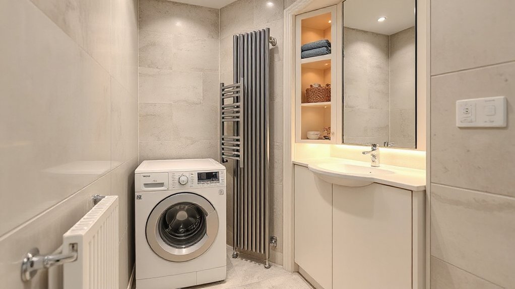 efficient tiny bath laundry