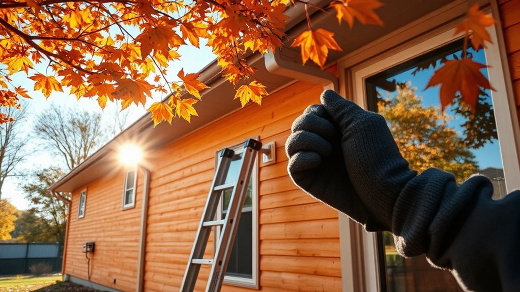 Autumn is the ideal time for home maintenance
