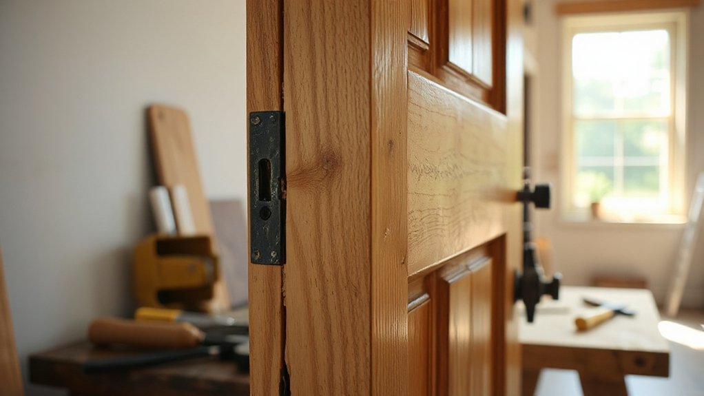 fixing door sticking issues