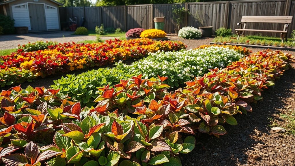flexible colorful seasonal plants