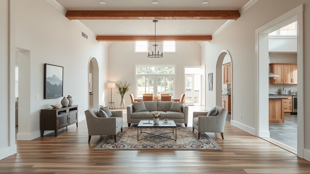 flow sightlines furniture grouping