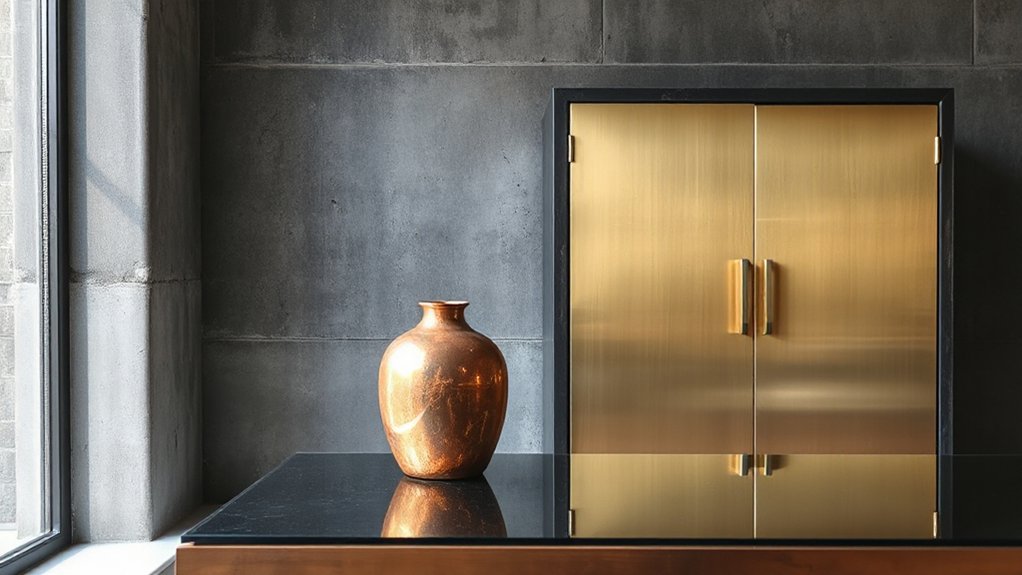 harmonize metals through patina