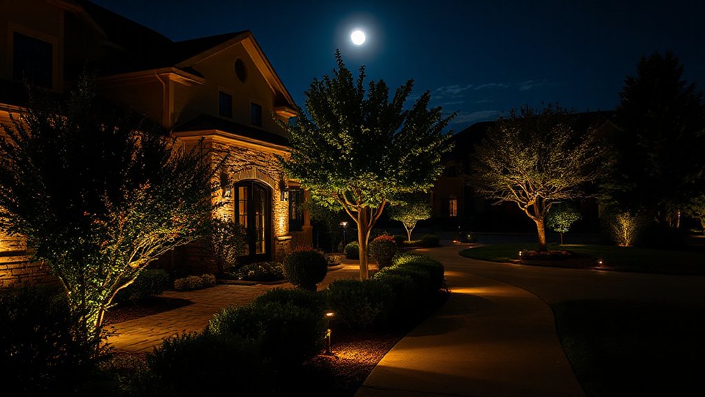 illuminate and accentuate architectural features