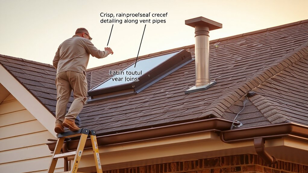 inspect for roofing leaks