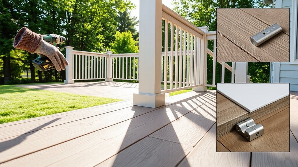 installing decking and railings