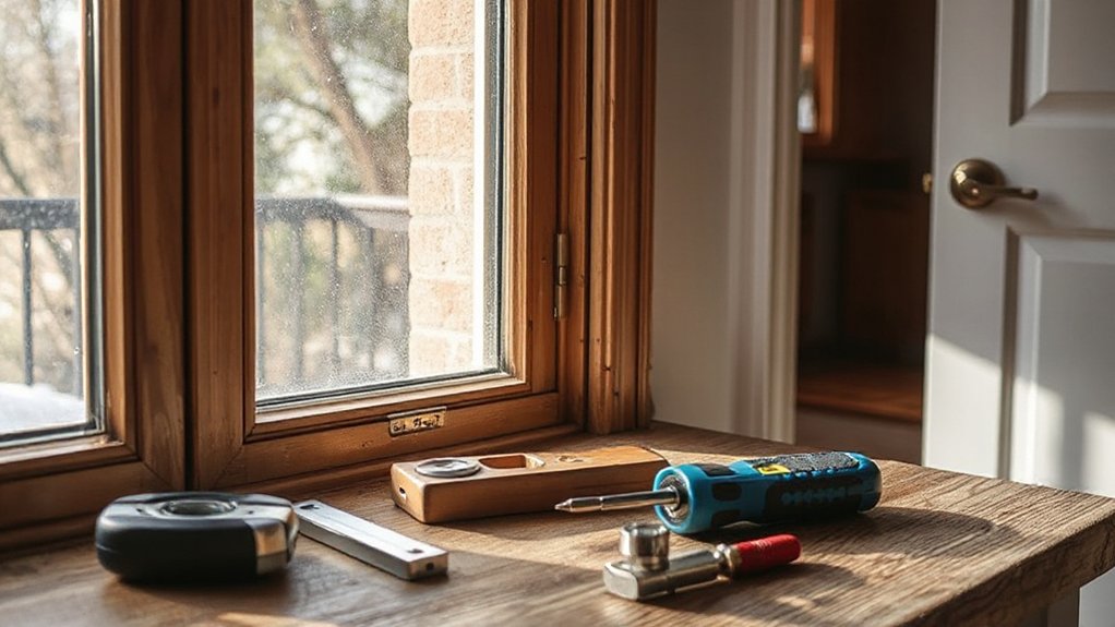 installing window security locks