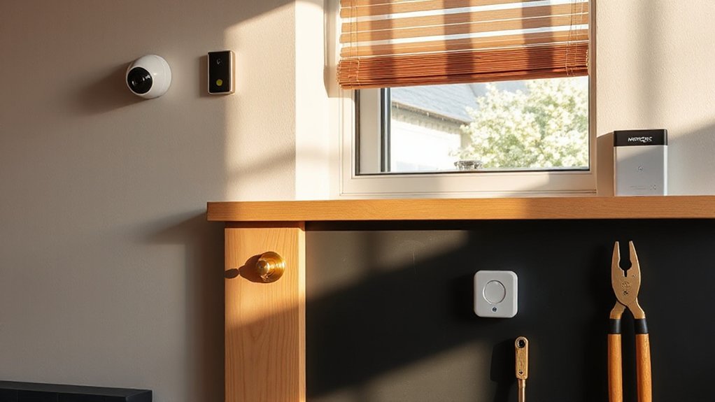 integrated home security system