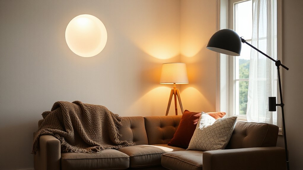 layered lighting creates depth