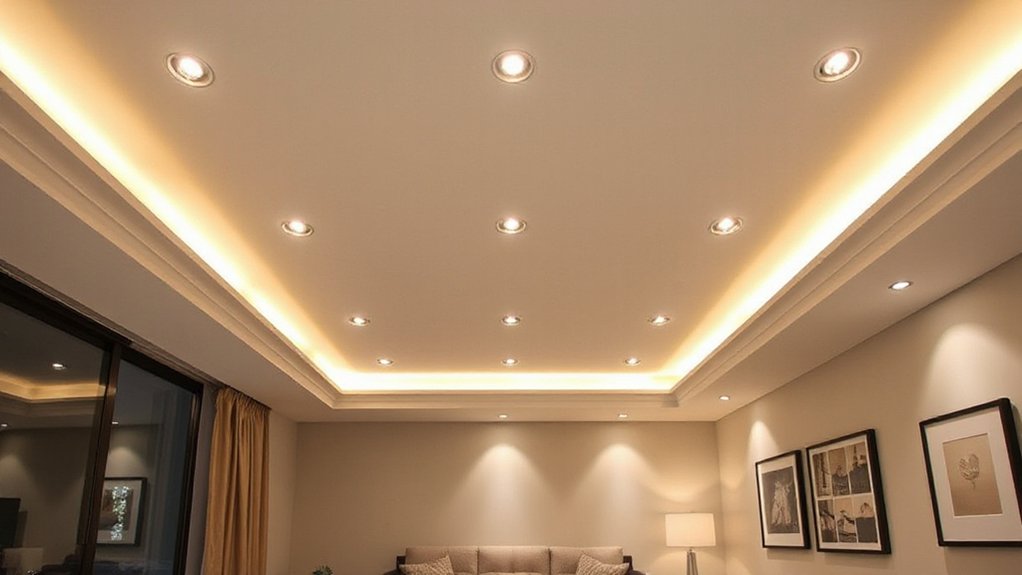 layered lighting for ambiance