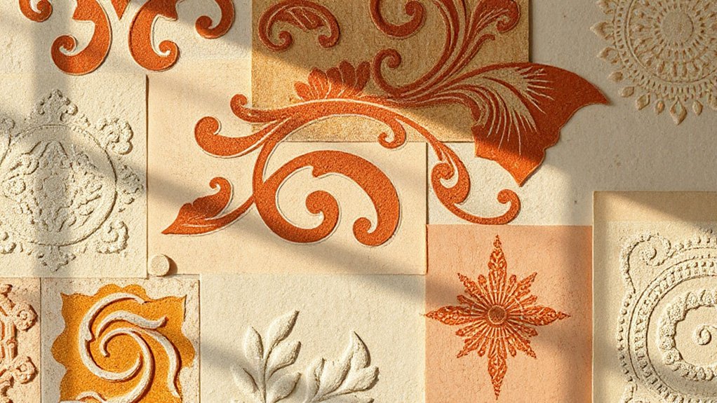 layered textured pattern techniques