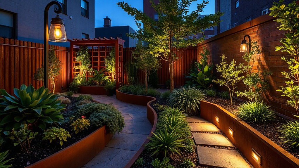 layered warm ambient lighting