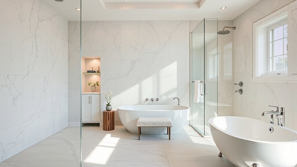 luxurious functional bathroom design