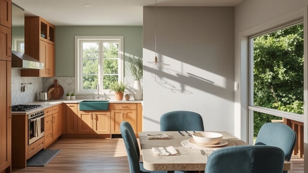 nature inspired kitchen accents