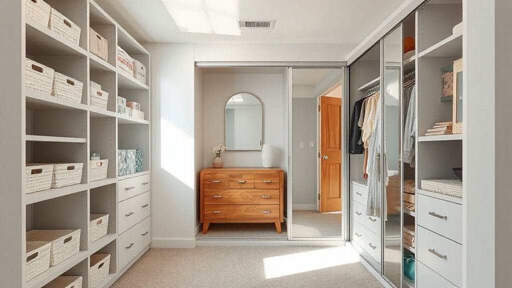 optimize closet space efficiently