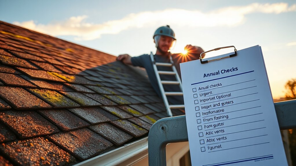 prioritize roof maintenance tasks
