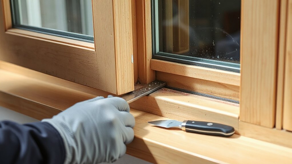 remove window sash carefully