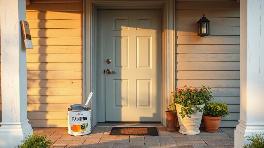 revamping exterior entrance aesthetics