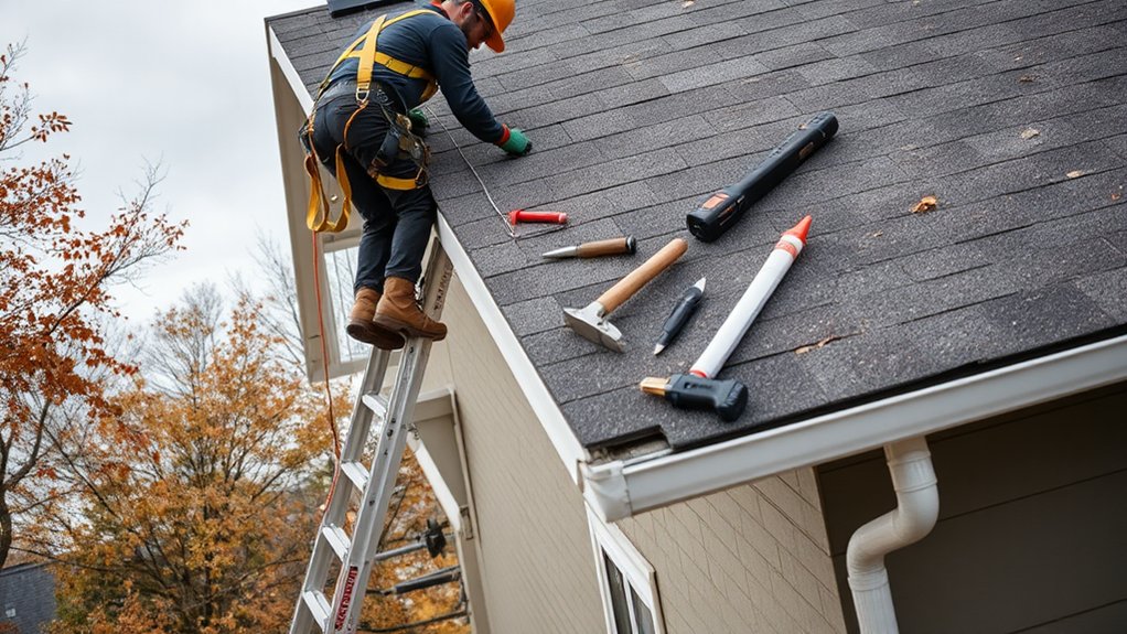 roof safety and cleaning essentials