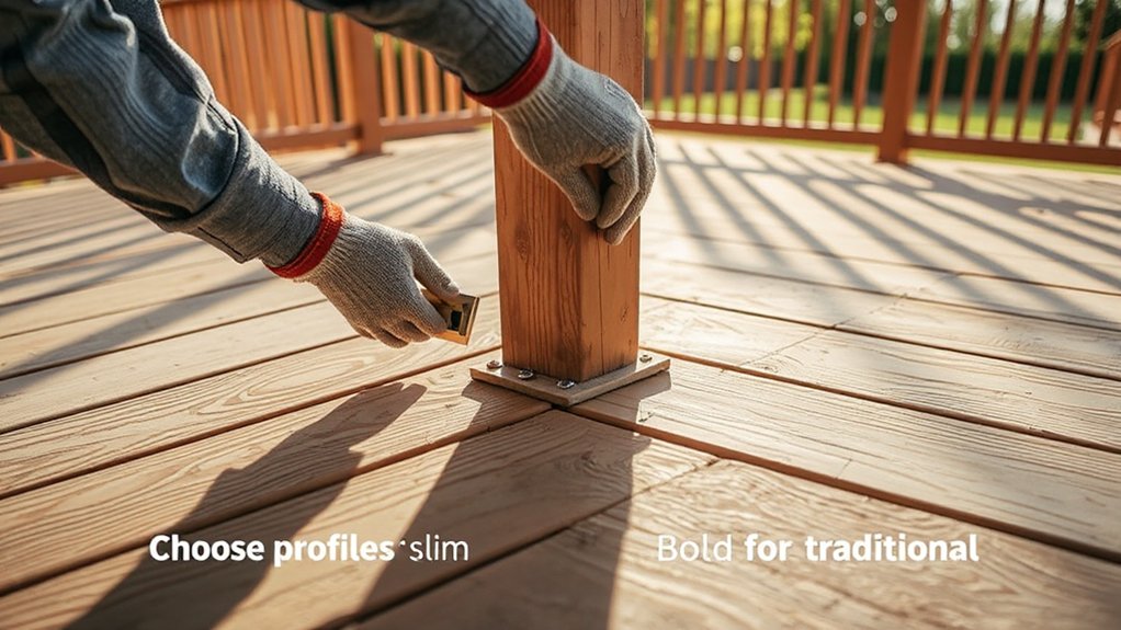 selecting durable composite profiles