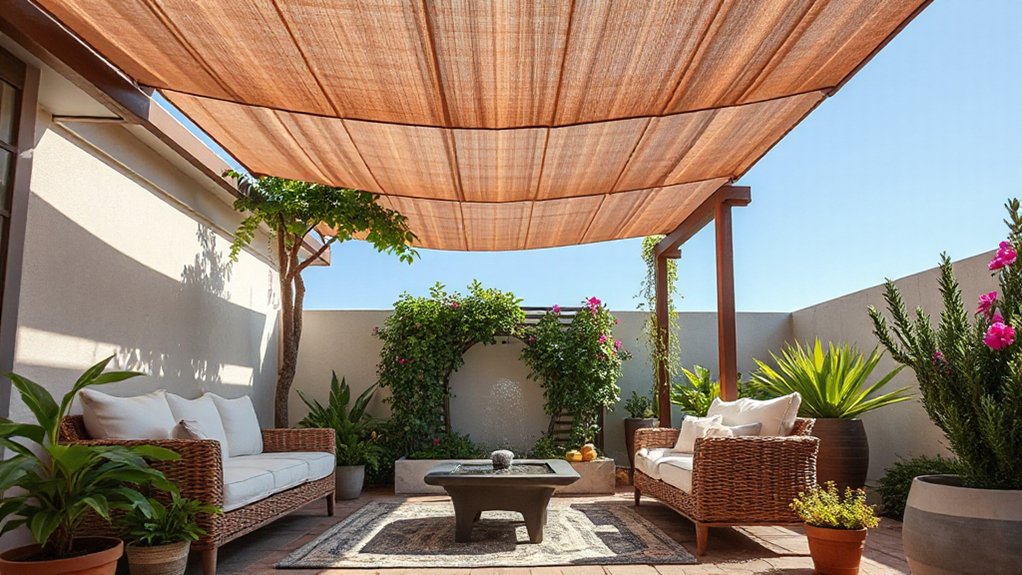stylish functional outdoor shading