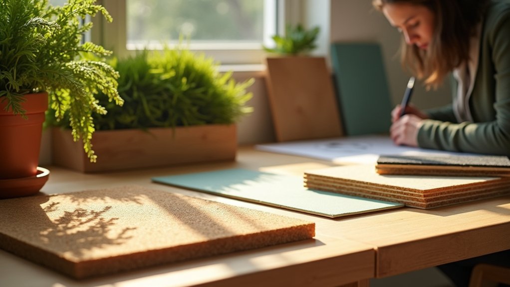 sustainable materials for biophilic