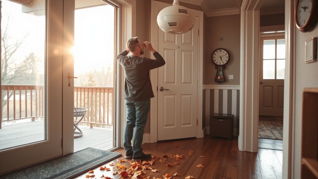 test alarms replace batteries